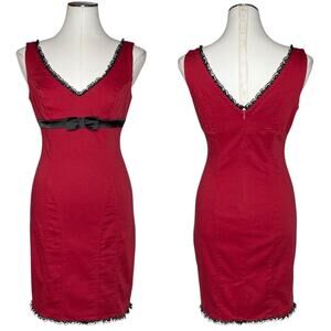 Xoxo y2k Red Cocktail Dress size 7